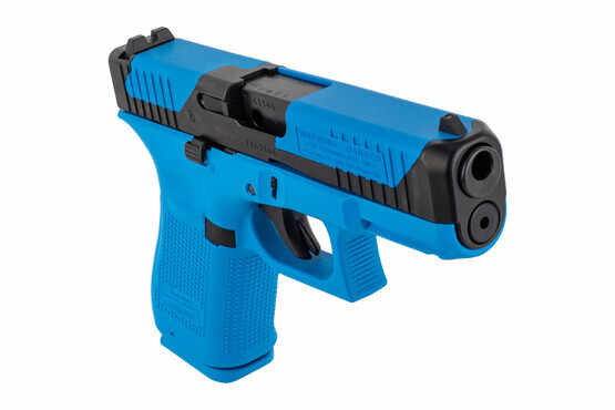 Glock G19 Training pistol is part of the Blue Label program.